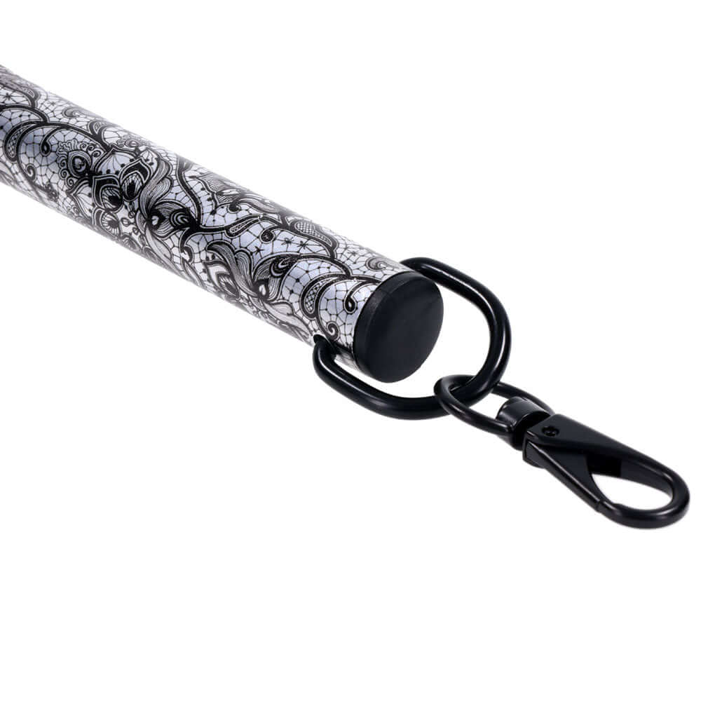 Sex & Mischief Lace Spreader Bar - Aluminium Restraint Bar