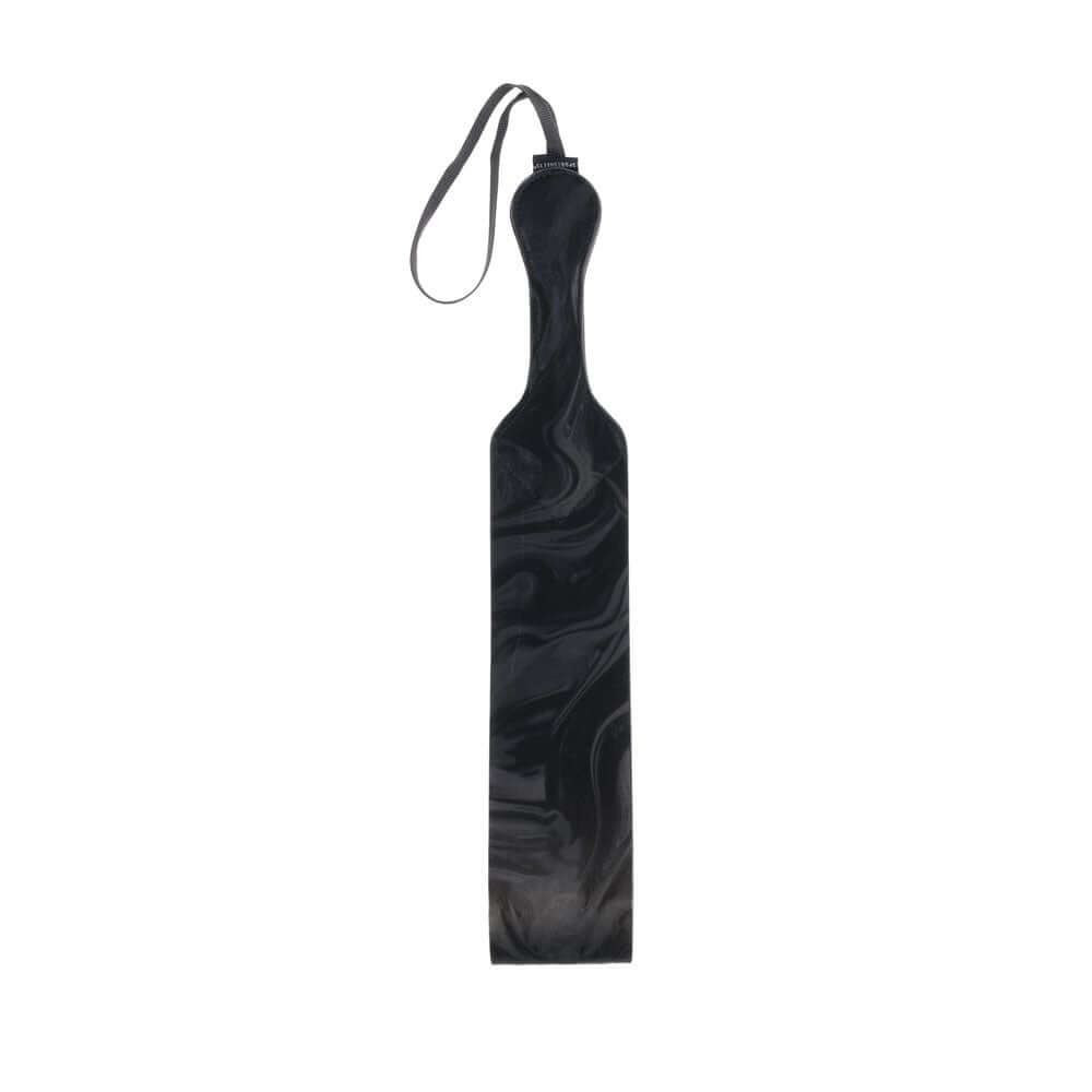 SPORTSHEETS Velvet Noir Loop Paddle - Black 42 cm Paddle