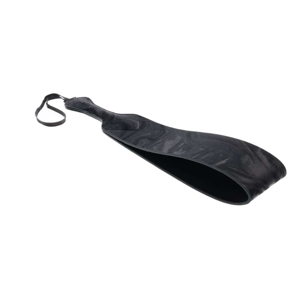 SPORTSHEETS Velvet Noir Loop Paddle - Black 42 cm Paddle