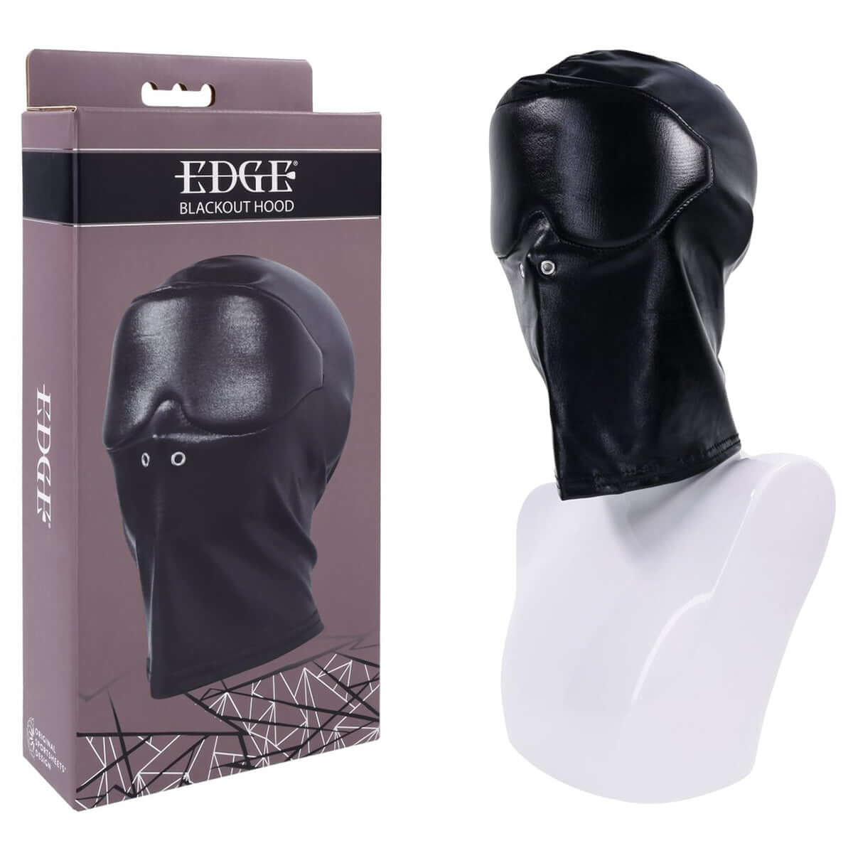 EDGE Blackout Hood - Black Hood Mask