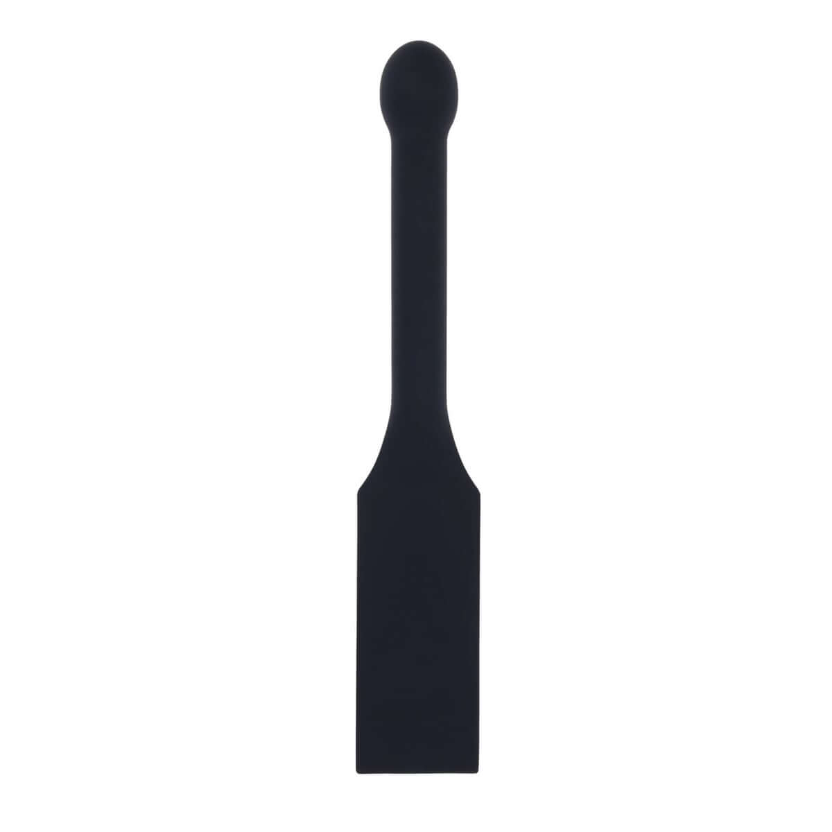 EDGE Spiked Silicone Paddle - Black Spanking Paddle with Insertable Handle