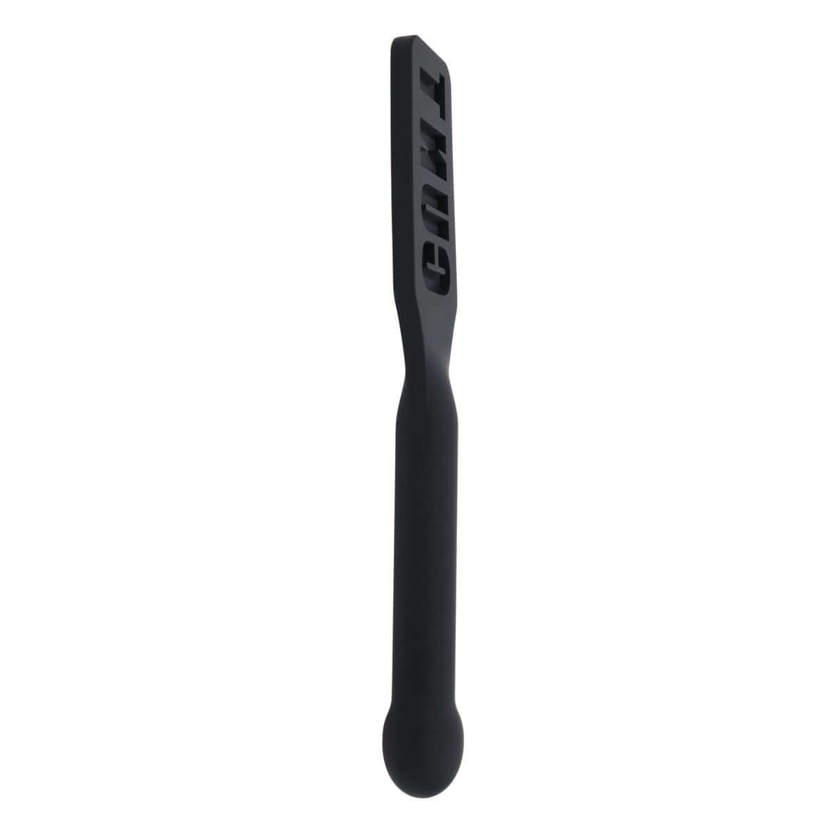 EDGE CUNT Silicone Paddle - Black Silicone Paddle with Insertable Handle
