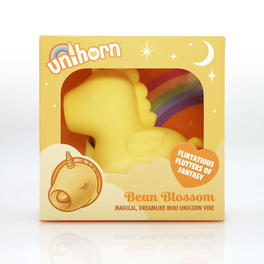 Unihorn - Bean Blossom Yellow USB Rechargeable Flicking Stimulator