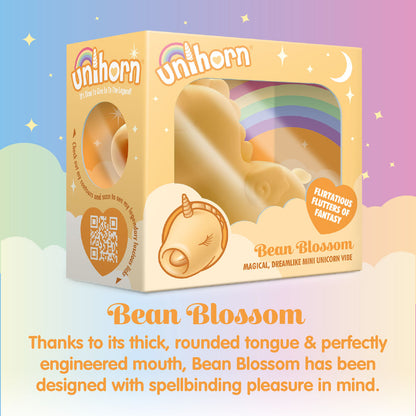 Unihorn - Bean Blossom Yellow USB Rechargeable Flicking Stimulator
