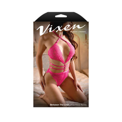 VIXEN BETWEEN THE LINES Hot Pink One Size