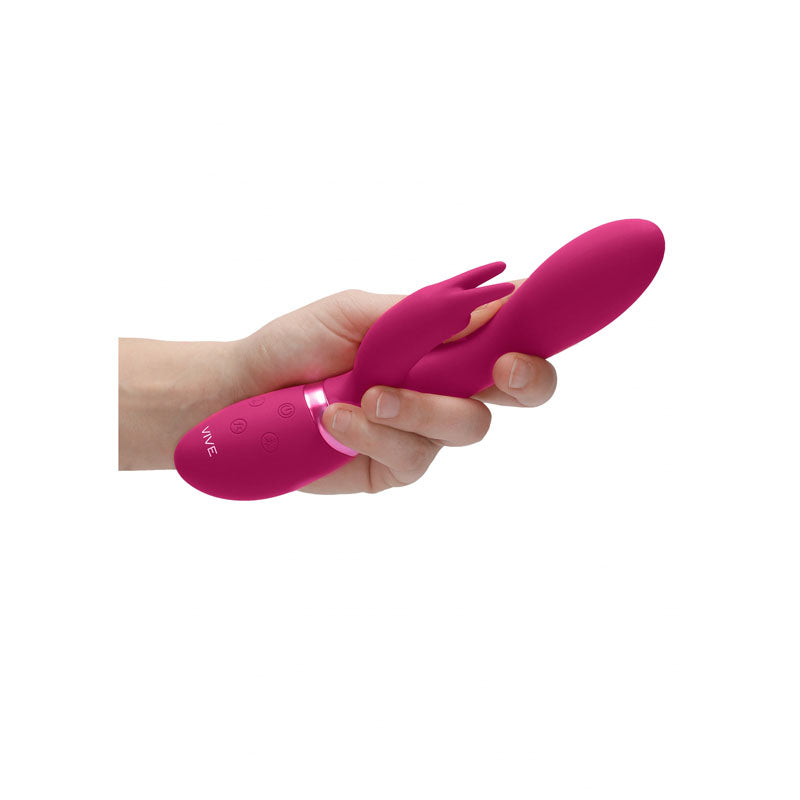 Vive Zosia Pink 21.3 cm USB Rechargeable Rabbit Vibrator