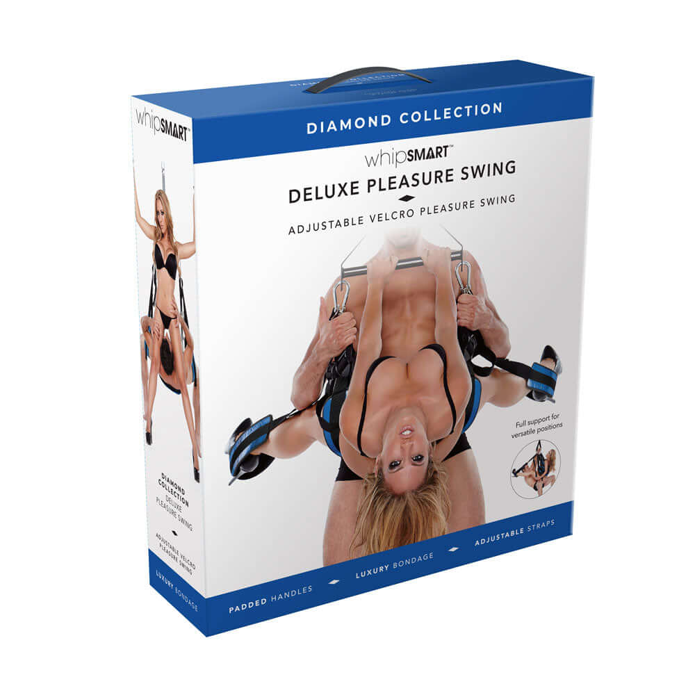 WhipSmart Diamond Deluxe Pleasure Swing - Blue Love Swing