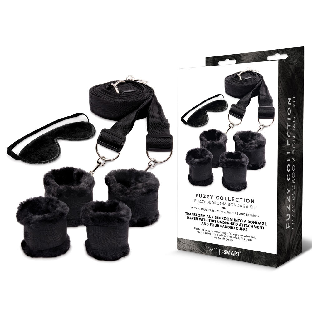 WHIPSMART Fuzzy Bedroom Bondage Kit