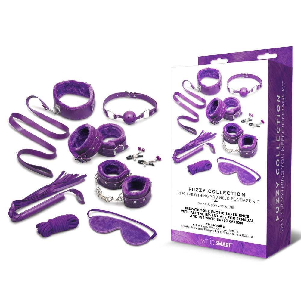 WHIPSMART Fuzzy Collection Bondage Kit