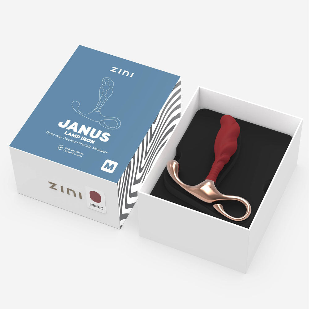 Zini Janus Lamp Iron - Red Medium Prostate Massager