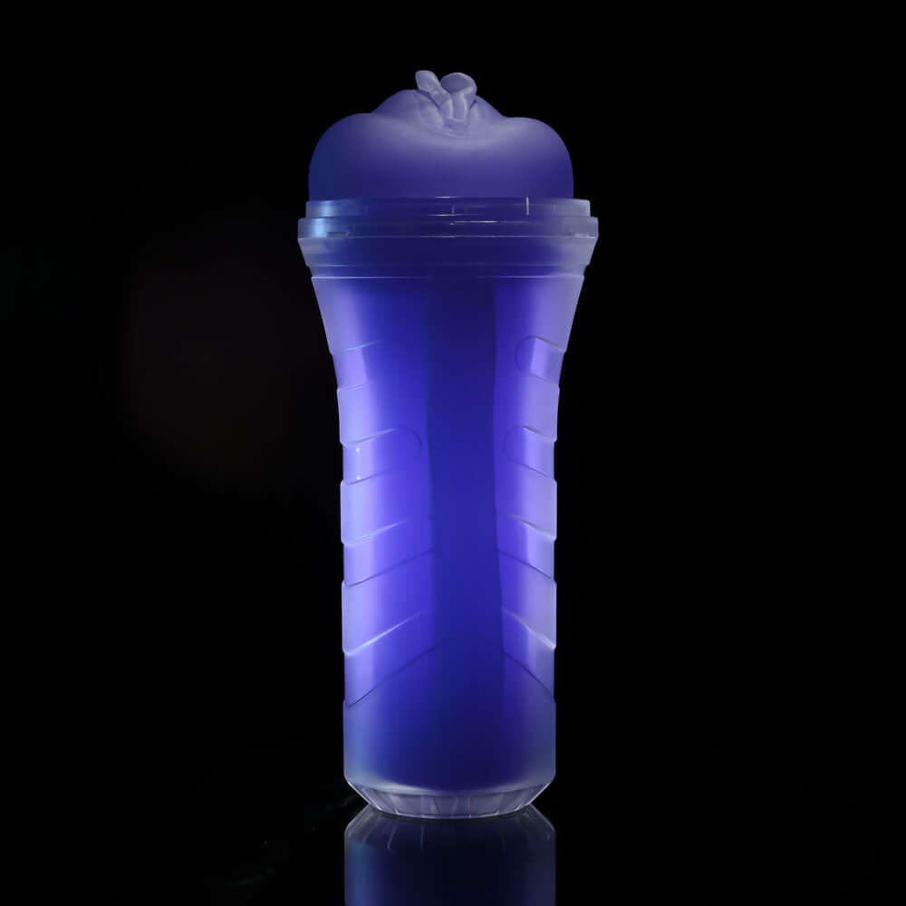 Zero Tolerance POP ON THE GLOW - Glow in Dark Purple Vagina Stroker