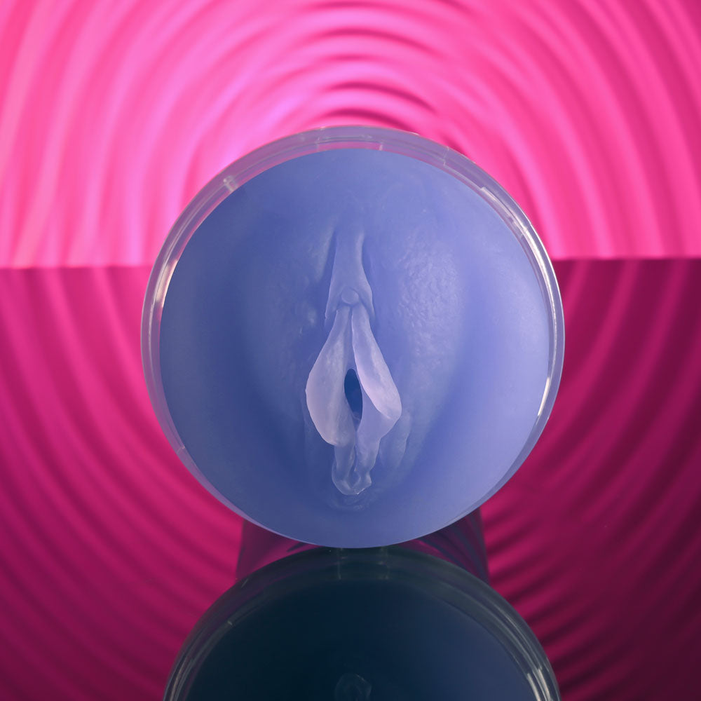 Zero Tolerance POP ON THE GLOW - Glow in Dark Purple Vagina Stroker