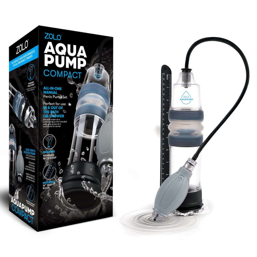 Zolo Aquapump Compact - Clear Water Penis Pump