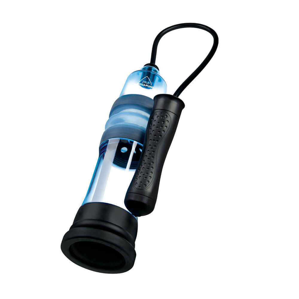 Zolo Aquapump Compact Auto - Blue Auto Water Penis Pump