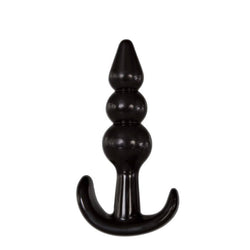 Adam & Eve 4 Piece Anal Plug Kit Black Butt Plugs - Set of 4 Sizes