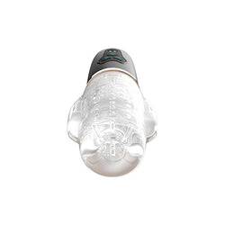 Adam & Eve Adam's Gawk Gawk 2.0 Clear USB Rechargeable Rotating & Vibrating Masturbator