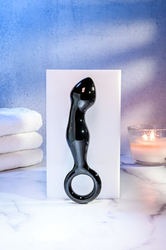 Adam & Eve ADAMS GLASS PROSTATE MASSAGER