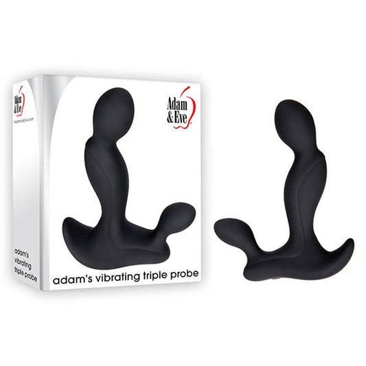 Adam & Eve Adam's Vibrating Triple Probe - USB Rechargeable Prostate Massager