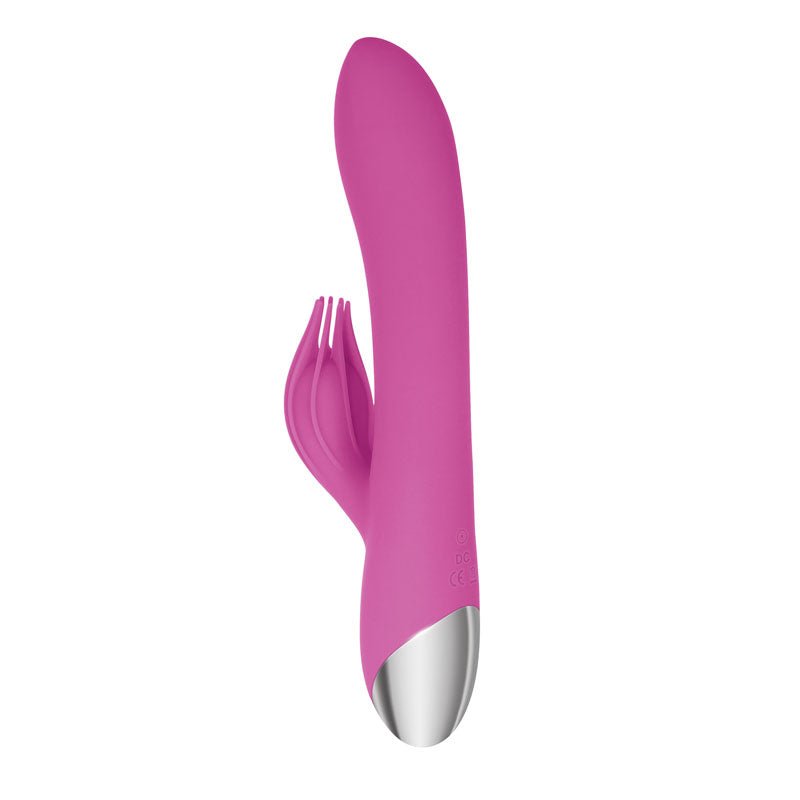 Adam & Eve Clit Tickling Rabbit - Pink 20.4 cm USB Rechargeable Rabbit Vibrator