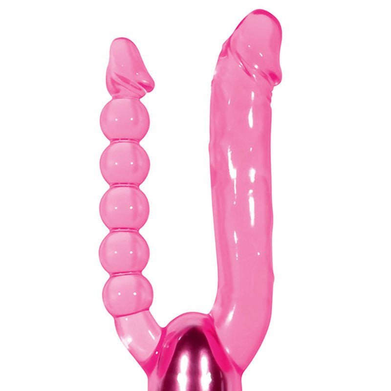 Adam & Eve Dual Pleasure Vibe Pink 12 cm (4.75