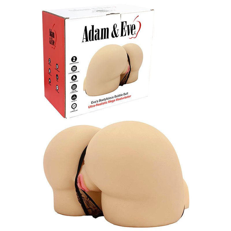 Adam & Eve EVE'S BOOTYLICIOUS BUBBLE BUTT - Flesh Doggy Style Lifesize Masturbator