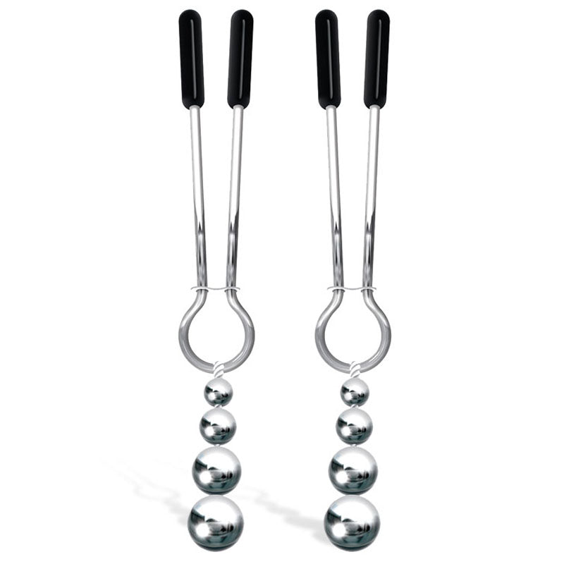 Adam & Eve Eve's Naughty Nipple Clips Set of 2