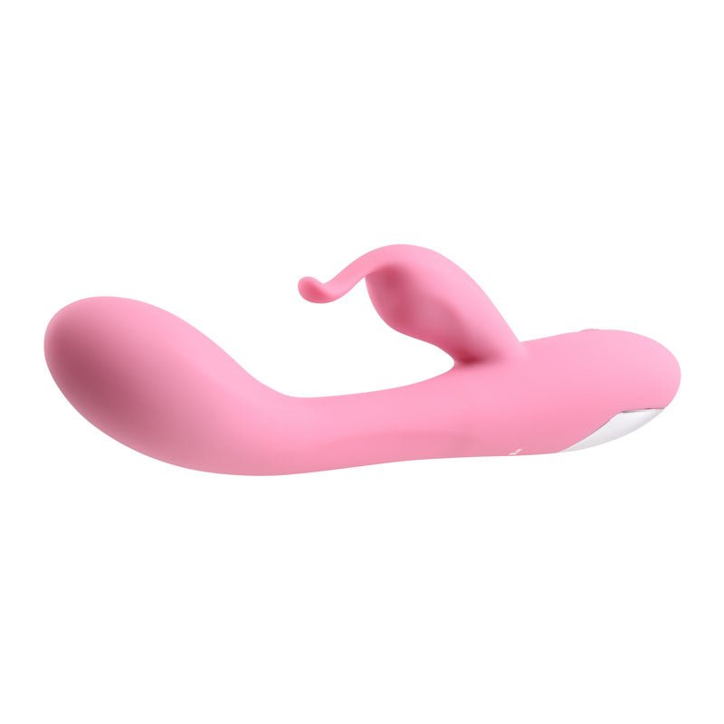 Adam & Eve EVE'S RECHARGEABLE SLIMLINE RABBIT - Pink 19.3 cm USB Rechargeable Rabbit Vibrator