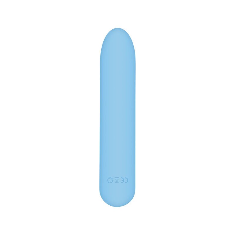 Adam & Eve Eve's Silky Sensations Rechargeable Bullet - Blue 9.4 cm USB Rechargeable Bullet