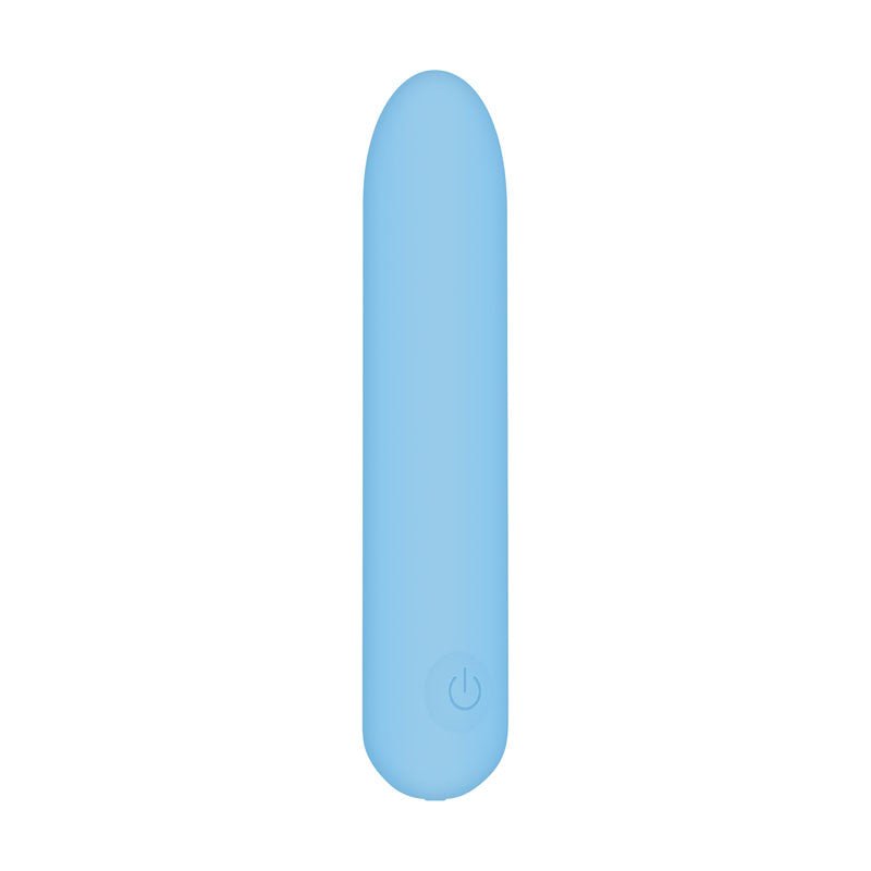 Adam & Eve Eve's Silky Sensations Rechargeable Bullet - Blue 9.4 cm USB Rechargeable Bullet