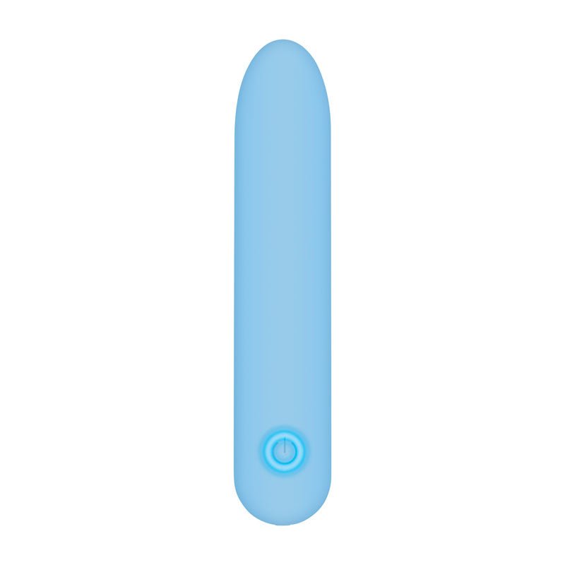 Adam & Eve Eve's Silky Sensations Rechargeable Bullet - Blue 9.4 cm USB Rechargeable Bullet