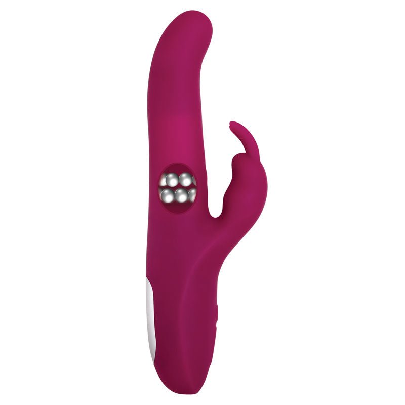 Adam & Eve Eve's Twirling Rabbit Thruster Purple 24.1 cm USB Rechargeable Vibrator