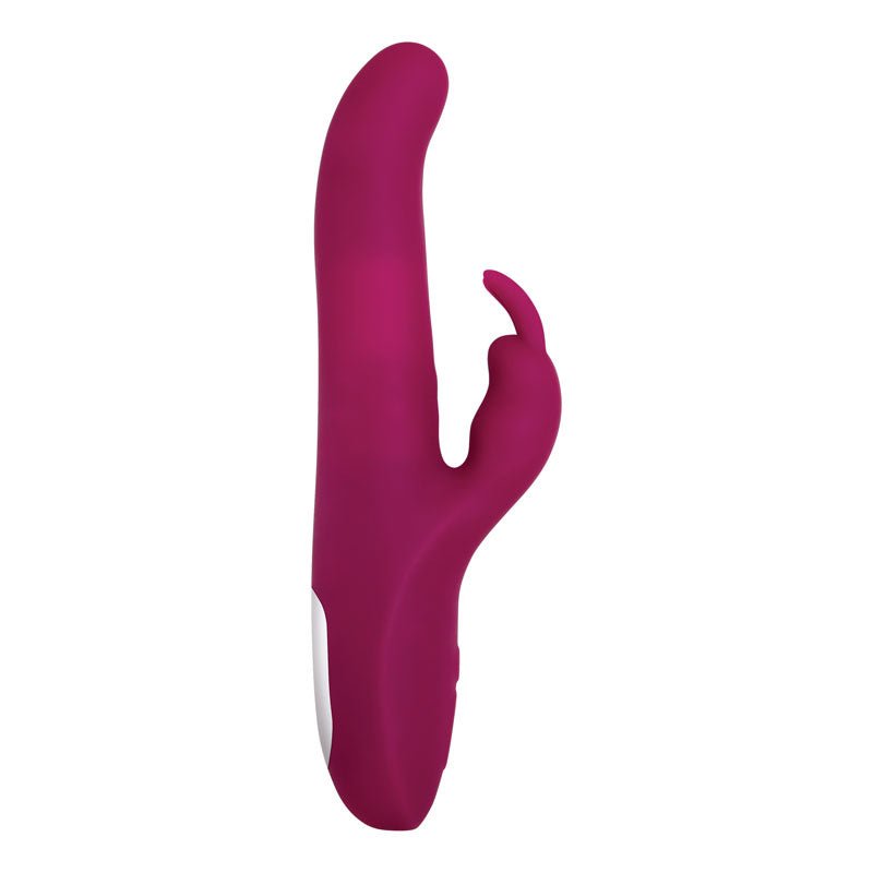 Adam & Eve Eve's Twirling Rabbit Thruster Purple 24.1 cm USB Rechargeable Vibrator