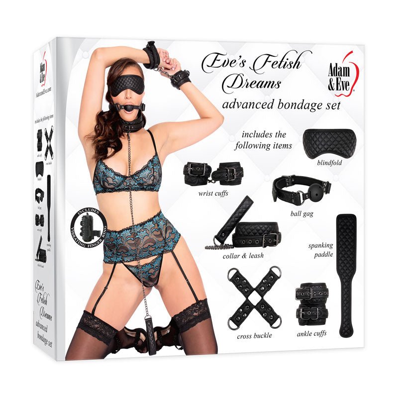 Adam & Eve Fetish Dreams Advanced Bondage Set 7 Piece