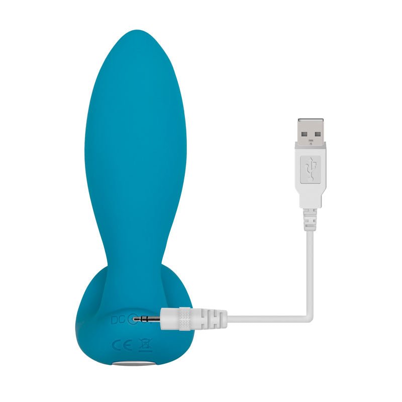 Adam & Eve G - Spot Thumper with Clit Motion Massager - Blue 11.4 cm USB Rechargeable Stimulator with Wireless Remote