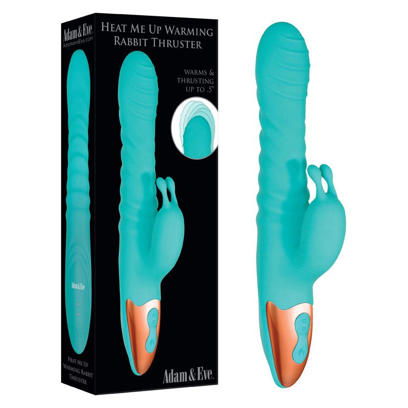 Adam & Eve HEAT ME UP Warming Rabbit Thruster