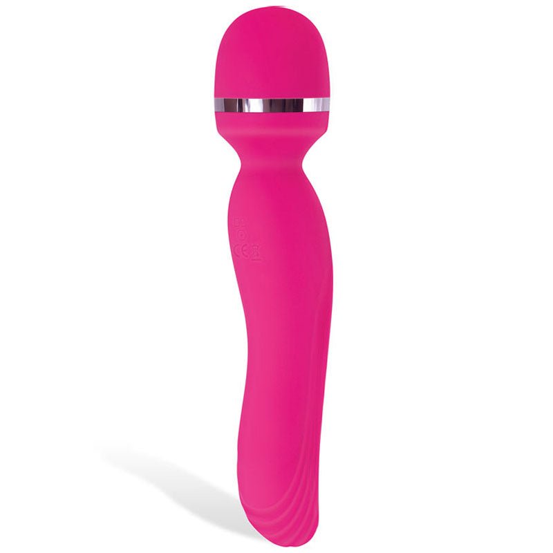 Adam & Eve Intimate Curves Rechargeable Massage Wand Pink 19.7 cm (7.75'')