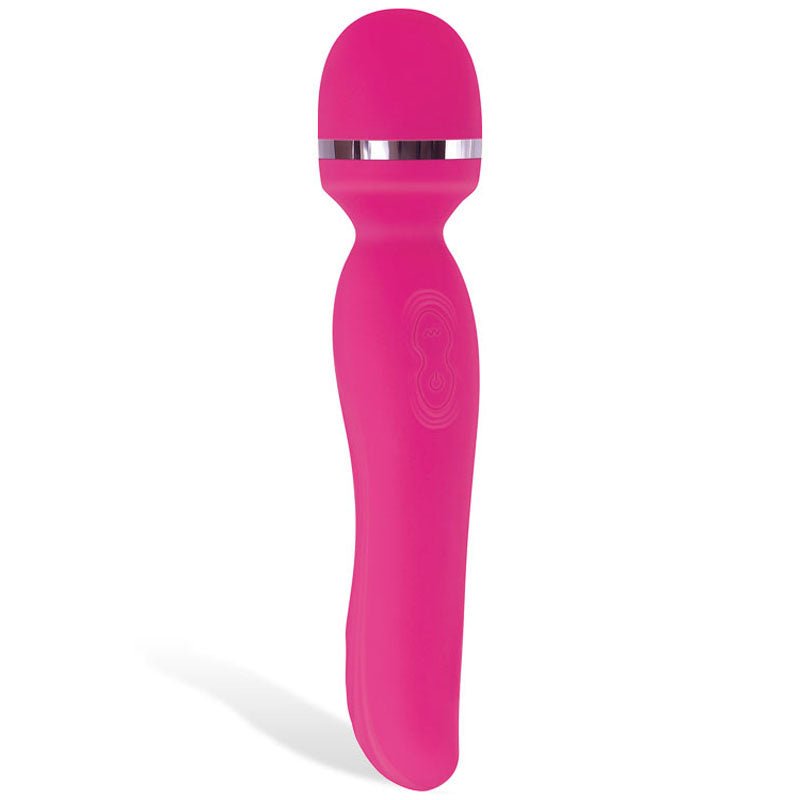 Adam & Eve Intimate Curves Rechargeable Massage Wand Pink 19.7 cm (7.75'')