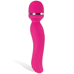 Adam & Eve Intimate Curves Rechargeable Massage Wand Pink 19.7 cm (7.75'')