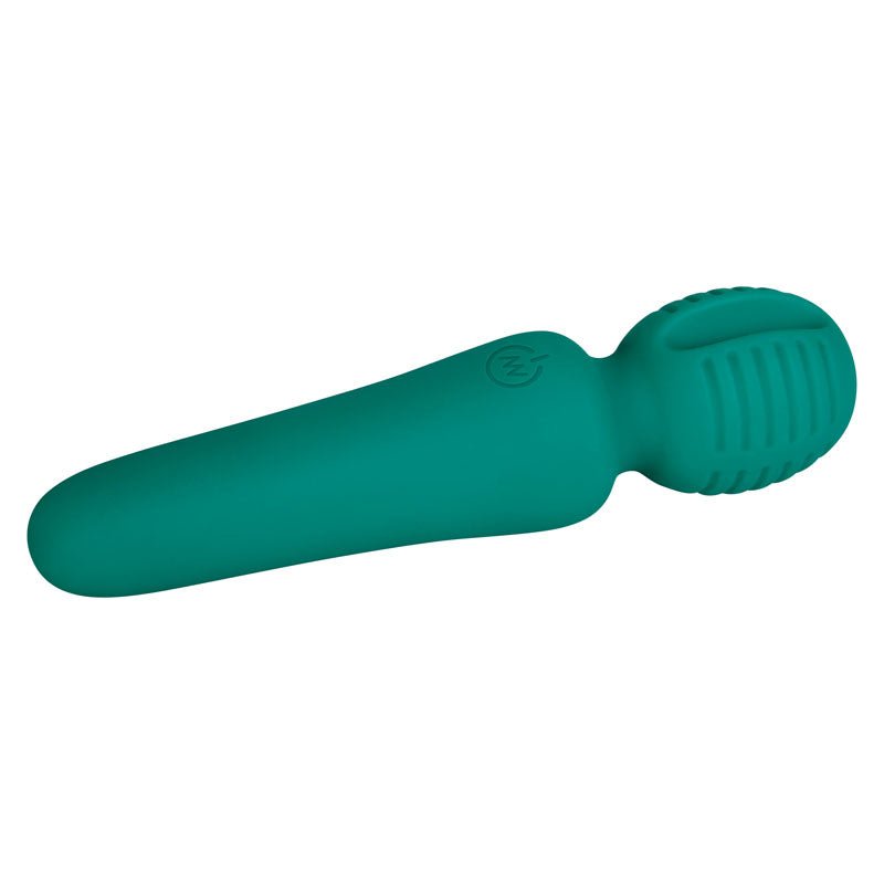 Adam & Eve Petite Private Pleasure Wand Green 14.8 cm USB Rechargeable