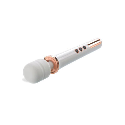 Adam & Eve Rechargeable Magic Massager Rose Gold/White 33 cm Wand