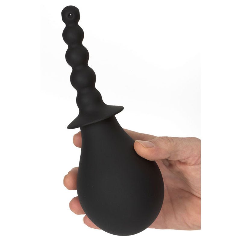 Adam & Eve Smooth & Easy Silicone Douche Black