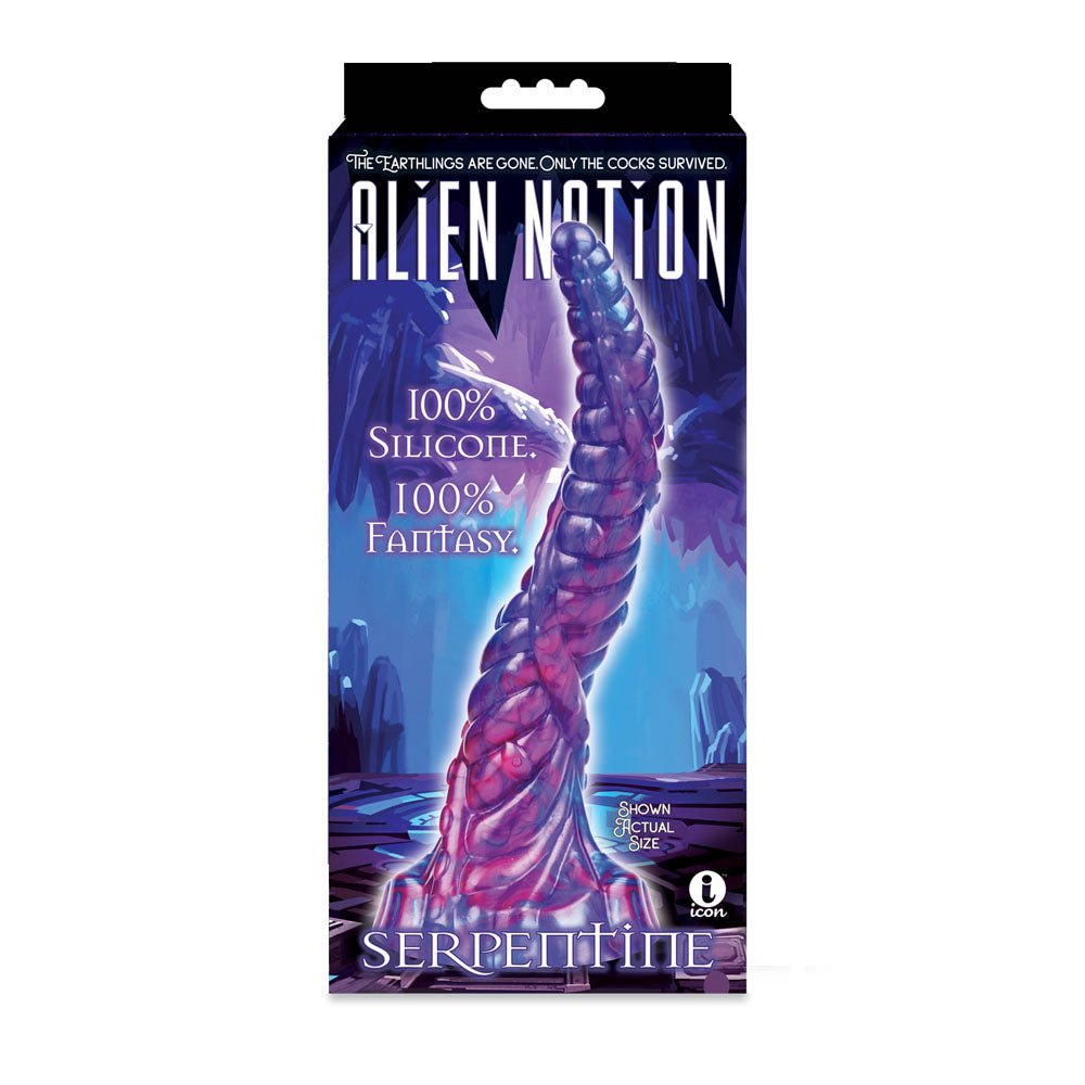 Alien Nation - Serpentine Purple 30 cm Fantasy Dong