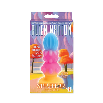 Alien Nation - Sprite Jr. Glow in Dark Coloured 10.8 cm Fantasy Anal Plug