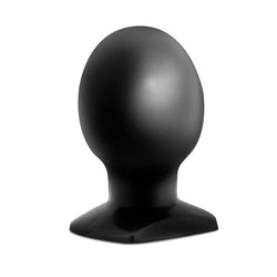 Anal Adventures Orb Plug - Black - Black 9.5 cm Butt Plug