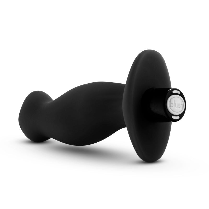 Anal Adventures Platinum Vibrating Prostate Massager 02 Black 10.8 cm USB Rechargeable