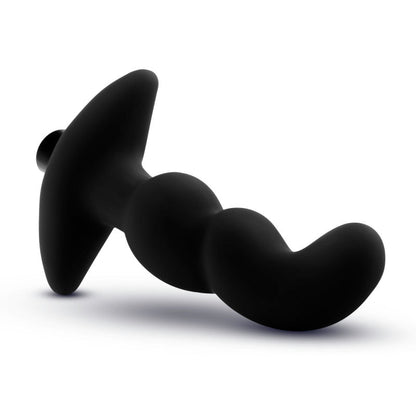 Anal Adventures Platinum Vibrating Prostate Massager 03 Black USB Rechargeable 15.2 cm