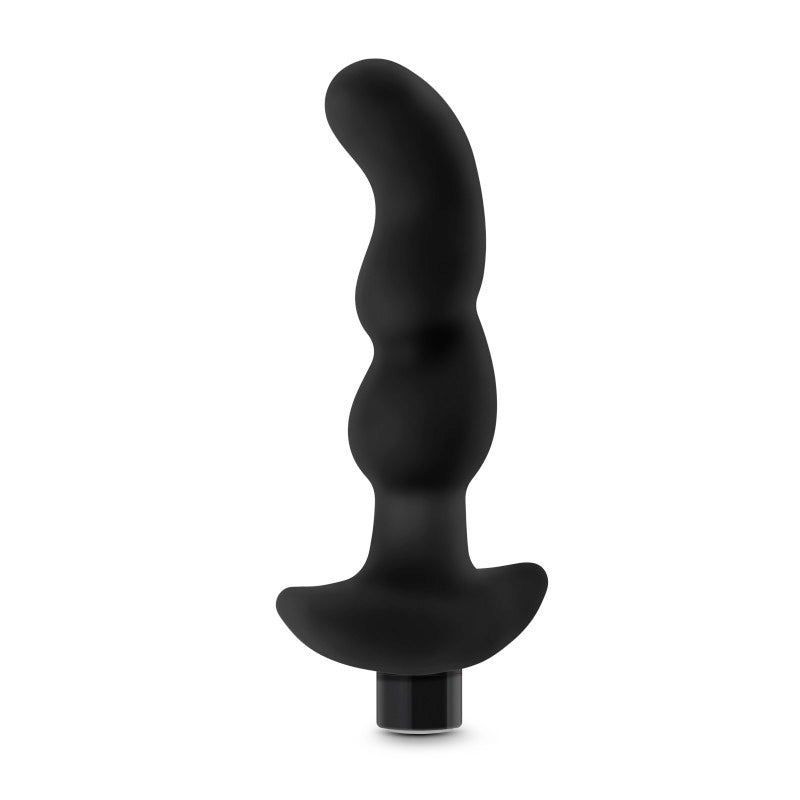 Anal Adventures Platinum Vibrating Prostate Massager 03 Black USB Rechargeable 15.2 cm