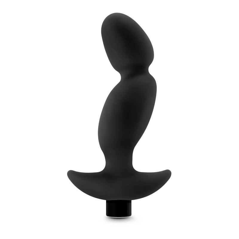 Anal Adventures Platinum Vibrating Prostate Massager 04 Black 16.5 cm USB Rechargeable