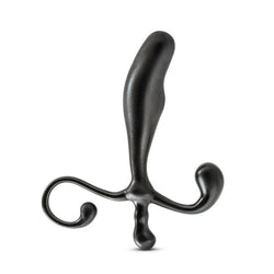 Anal Adventures Prostate Stimulator Black 12.7 cm Prostate Massager