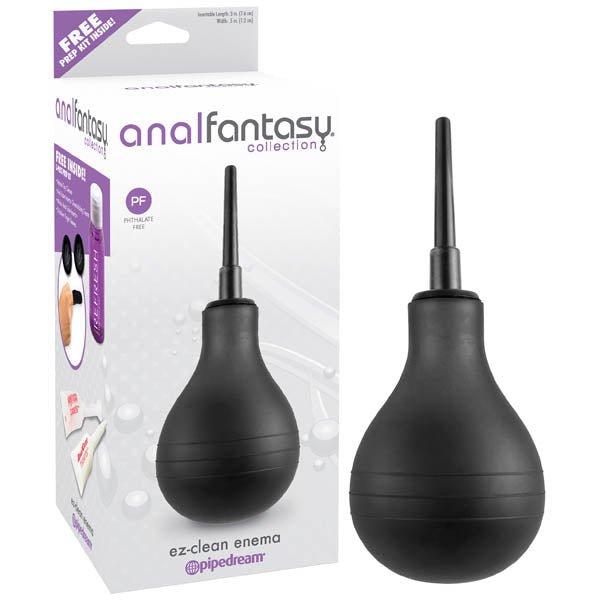 Anal Fantasy Collection EZ - Clean Enema - Black Enema